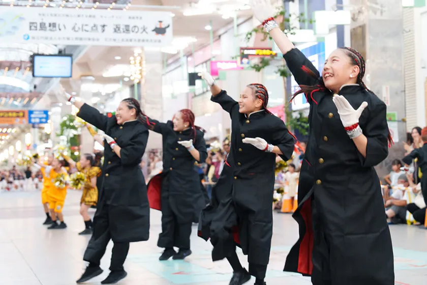 第57回松山野球拳おどり企業連の部準優勝、SmileHeart連