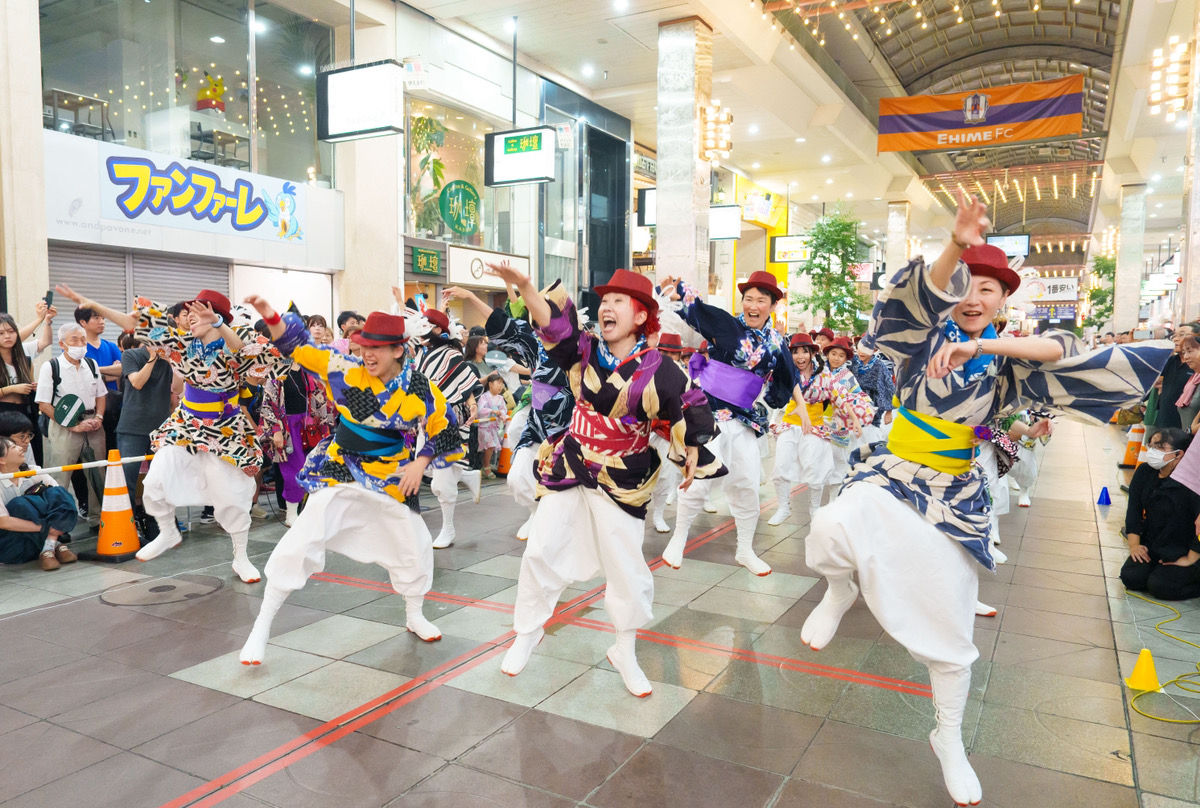 第59回松山野球拳おどり企業連の部優勝、Team MOGA連